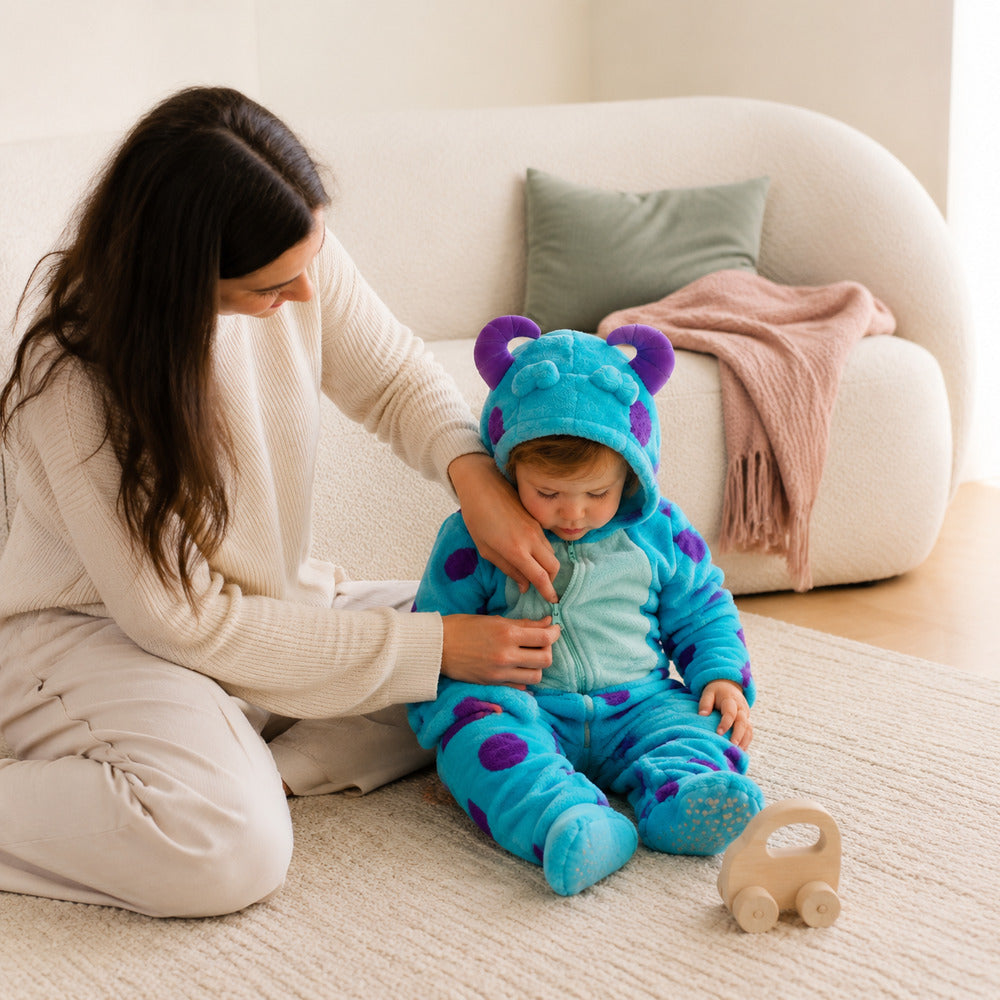 Little one enjoying a cosy moment