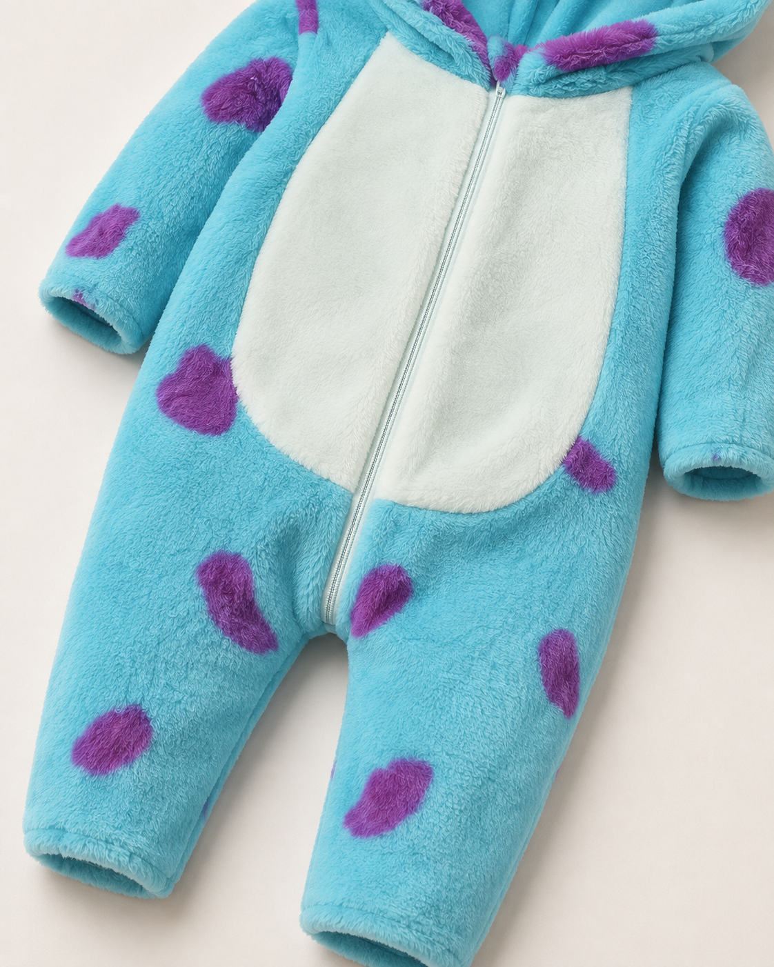 Close-up of the cosy fleece