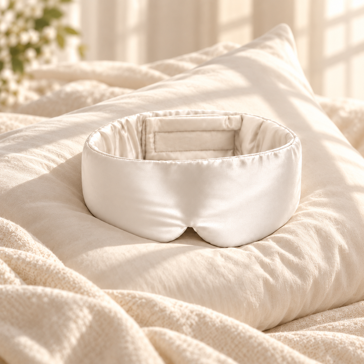 Silk eye mask
