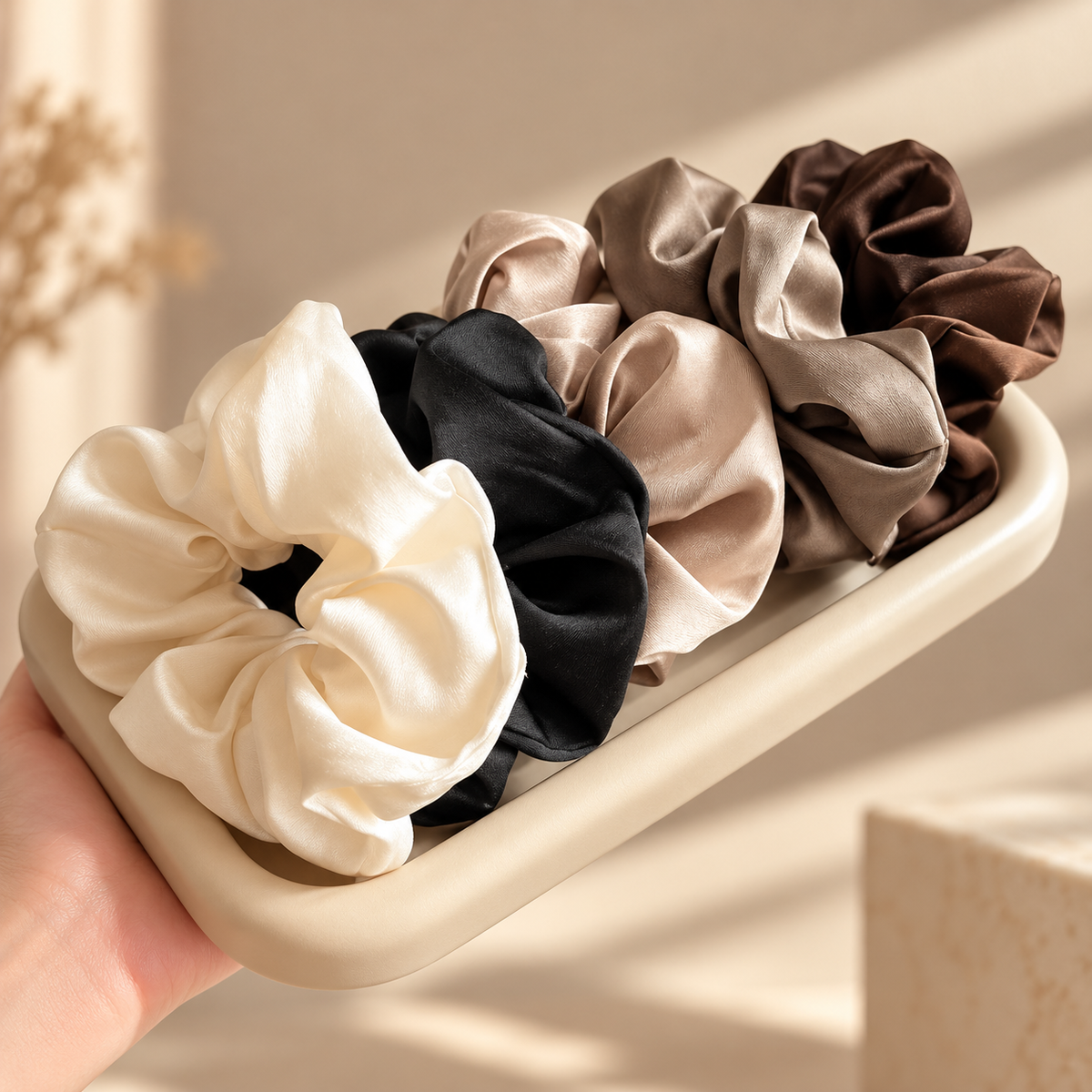 Silk Scrunchies