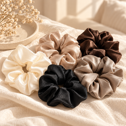 Silk Scrunchies