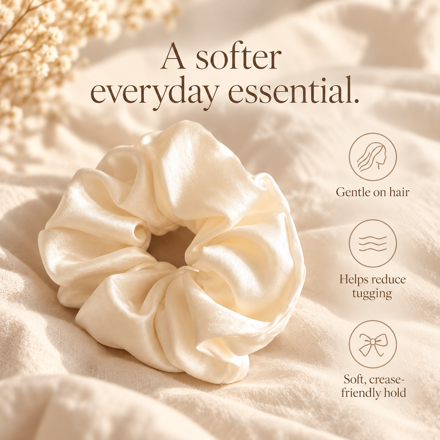 Silk Scrunchies