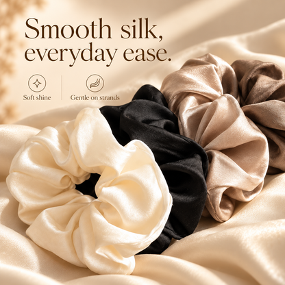 Silk Scrunchies