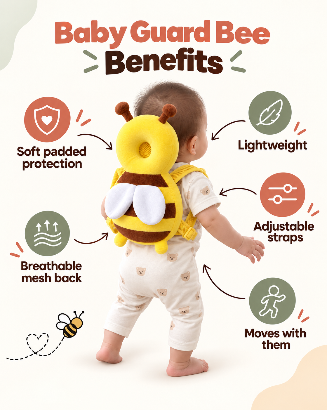 Baby Guard Head Protector